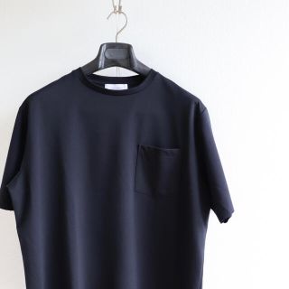 アダムエロぺ(Adam et Rope')のアダムエロペ CNジャージーTee ブラック M(Tシャツ/カットソー(半袖/袖なし))