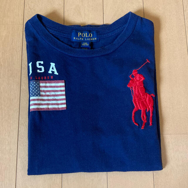 POLO RALPH LAUREN(ポロラルフローレン)のPOLO RALPH LAURENビックポニーTシャツ　サイズ140 キッズ/ベビー/マタニティのキッズ服男の子用(90cm~)(Tシャツ/カットソー)の商品写真