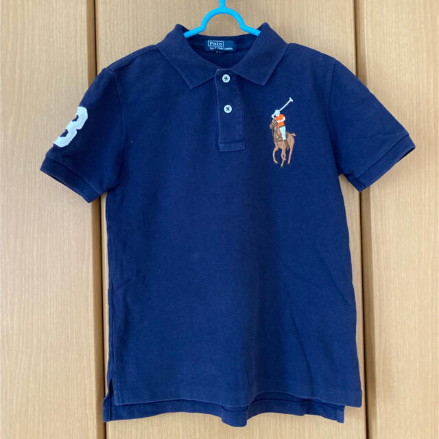 POLO RALPH LAUREN(ポロラルフローレン)のPOLO RALPH LAURENビックポニーポロシャツ　サイズ130 キッズ/ベビー/マタニティのキッズ服男の子用(90cm~)(Tシャツ/カットソー)の商品写真