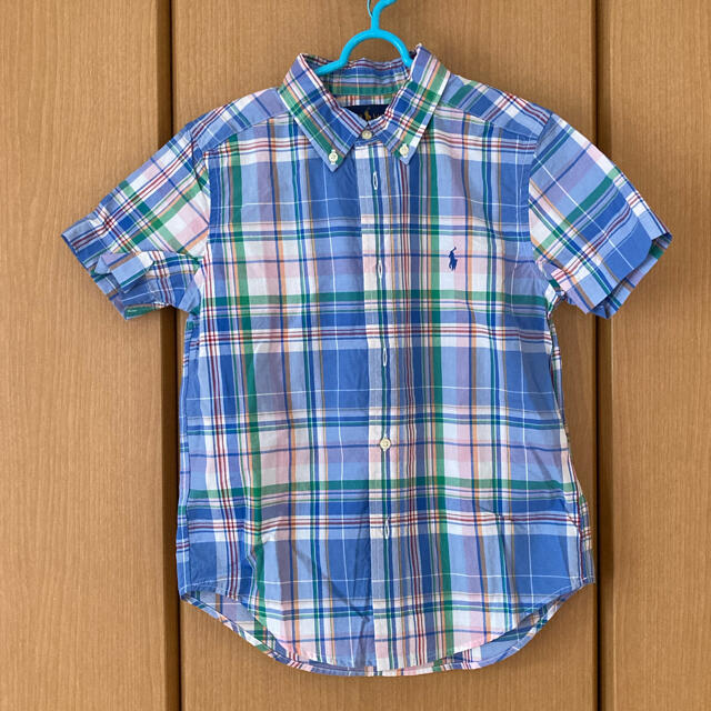 Ralph Lauren(ラルフローレン)のRALPH LAURENボタンダウンシャツ　サイズ120 キッズ/ベビー/マタニティのキッズ服男の子用(90cm~)(ブラウス)の商品写真