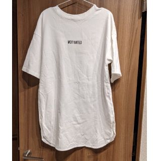 ジーユー(GU)のGU オーバーサイズロゴTシャツ(Tシャツ(半袖/袖なし))