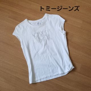 トミージーンズ　シルバーロゴカットソー(Tシャツ(半袖/袖なし))