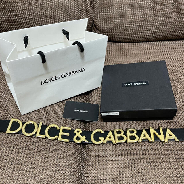 DOLCE&GABBANA(ドルチェアンドガッバーナ)のDOLCE & GABBANAドルガバ  ベルト レディースのファッション小物(ベルト)の商品写真