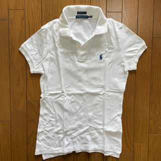 【新品】RALPH LAUREN ラルフローレン 半袖ポロシャツ(Mサイズ•白)(ポロシャツ)