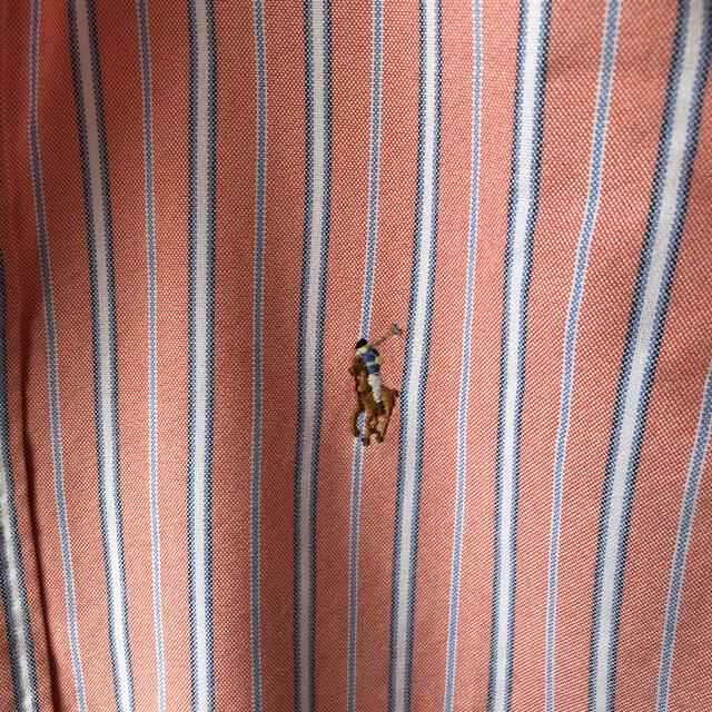 Ralph Lauren(ラルフローレン)のラルフローレン　カラーポニー刺繍　ストライプシャツ メンズのトップス(シャツ)の商品写真