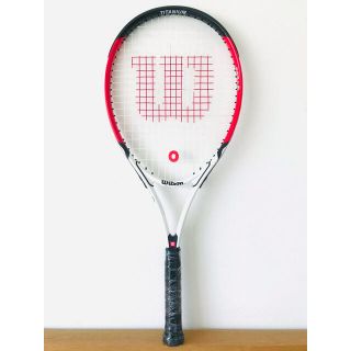 ウィルソン(wilson)の【新品同様】ウィルソン『ロジャーフェデラー／FEDERER 27』テニスラケット(ラケット)