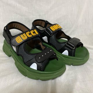 Gucci - 新品 本物 正規品 GUCCI グッチ メンズ サンダル フラッシュ