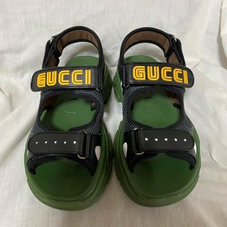 Gucci - 新品 本物 正規品 GUCCI グッチ メンズ サンダル フラッシュ