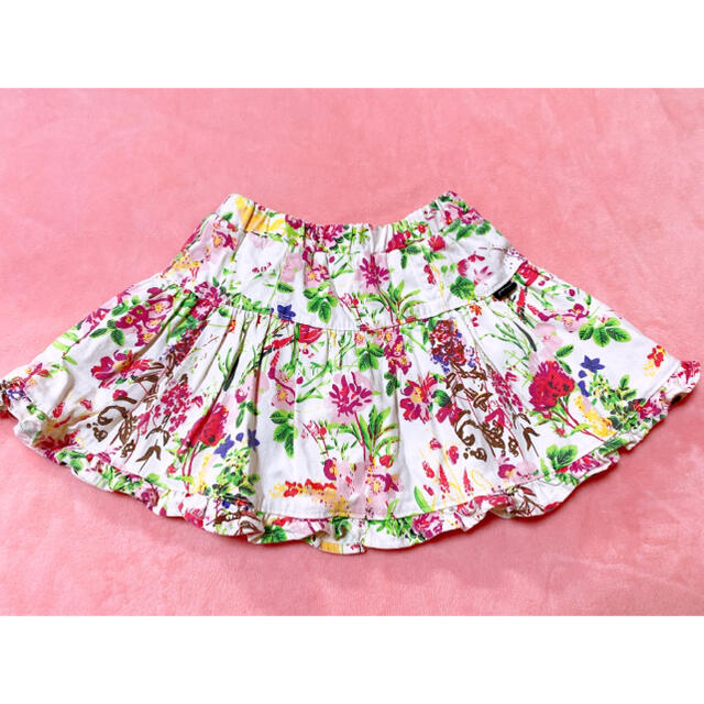 JENNI(ジェニィ)のJENNI 花柄スカート キッズ/ベビー/マタニティのキッズ服女の子用(90cm~)(スカート)の商品写真