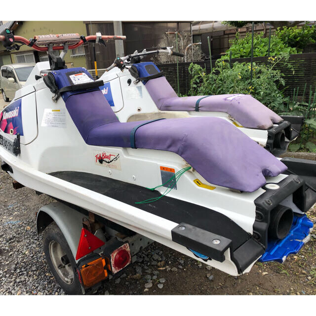 カワサキ(カワサキ)のKawasaki jet  ski 650sx 2艇+トレーラーセット販売 スポーツ/アウトドアのスポーツ/アウトドア その他(マリン/スイミング)の商品写真