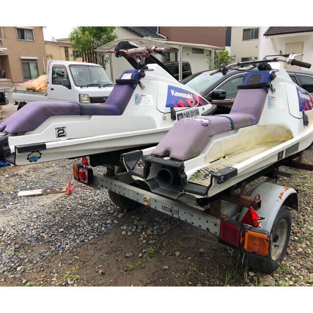 カワサキ(カワサキ)のKawasaki jet  ski 650sx 2艇+トレーラーセット販売 スポーツ/アウトドアのスポーツ/アウトドア その他(マリン/スイミング)の商品写真