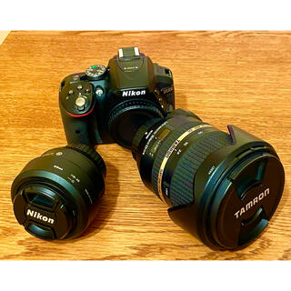 ニコン(Nikon)のメダカさん専用Nikon D5300 24-70 tamron 35mm単焦点付(デジタル一眼)