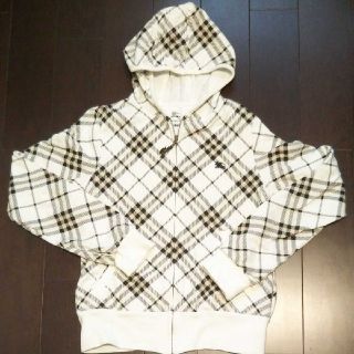 バーバリーブルーレーベル(BURBERRY BLUE LABEL)の【かおりん様専用】バーバリーブルーレーベル  チェックパーカー  & ベアトップ(パーカー)