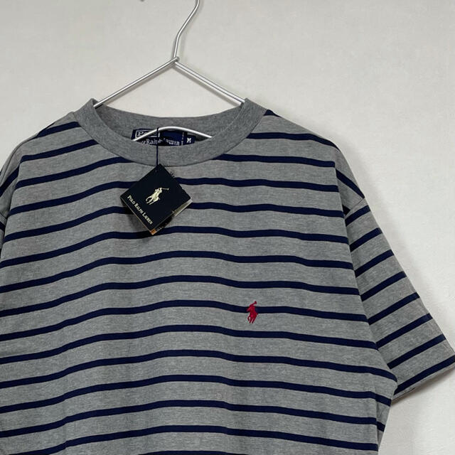 Ralph Lauren(ラルフローレン)の新品  90s  POLO Ralph Lauren  ボーダー 半袖Tシャツ メンズのトップス(Tシャツ/カットソー(半袖/袖なし))の商品写真