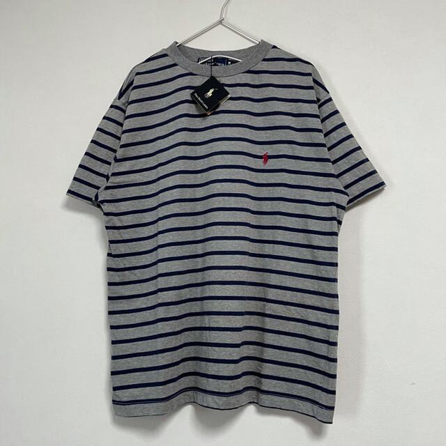 Ralph Lauren(ラルフローレン)の新品  90s  POLO Ralph Lauren  ボーダー 半袖Tシャツ メンズのトップス(Tシャツ/カットソー(半袖/袖なし))の商品写真