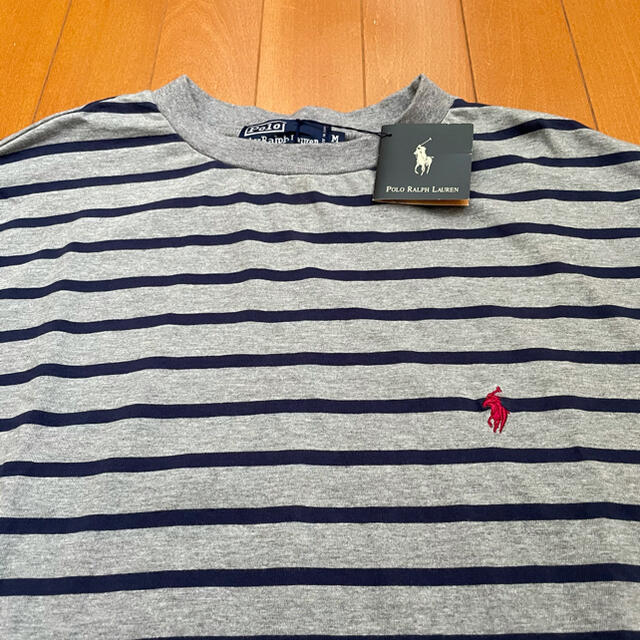 Ralph Lauren(ラルフローレン)の新品  90s  POLO Ralph Lauren  ボーダー 半袖Tシャツ メンズのトップス(Tシャツ/カットソー(半袖/袖なし))の商品写真