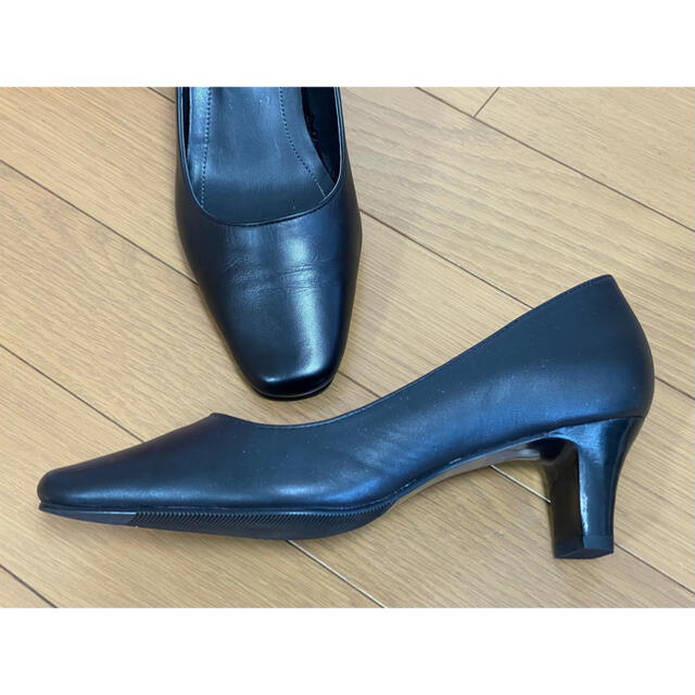 AOKI(アオキ)のLES MUES パンプス AOKI（アオキ）革パンプス 23cm レディースの靴/シューズ(ハイヒール/パンプス)の商品写真