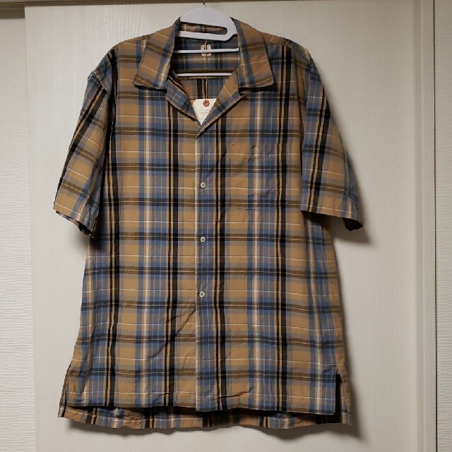 COMOLI(コモリ)の19ss kaptain sunshine check shirts 38 メンズのトップス(シャツ)の商品写真