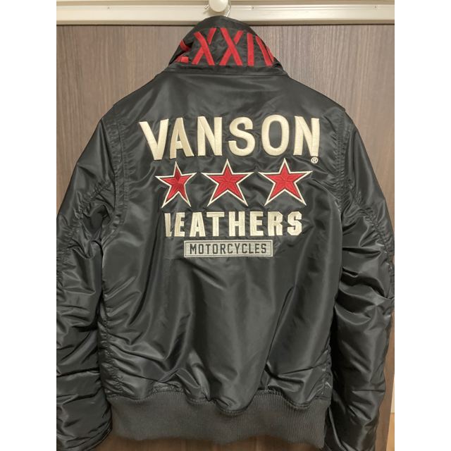 VANSON(バンソン)のmagoichi様専用 値下げ交渉ok VANSON MA-1フライトジャケット メンズのジャケット/アウター(フライトジャケット)の商品写真