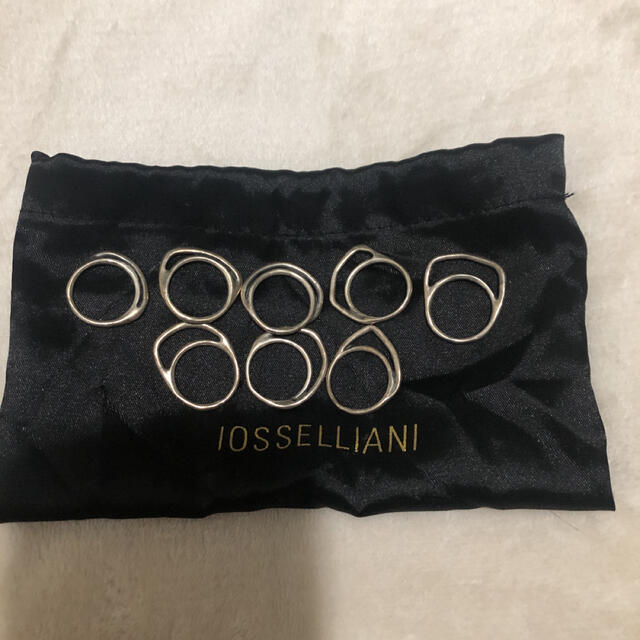 IOSSELLIANI(イオッセリアーニ)のIosselliani イオッセリアーニ8連リング レディースのアクセサリー(リング(指輪))の商品写真