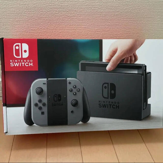 Nintendo Switch JOY-CON グレー 本体  HAC-S-KA