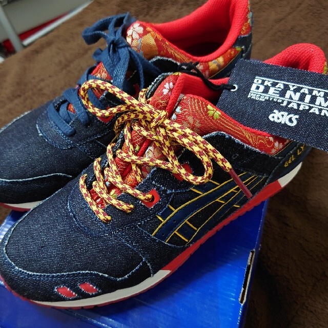 asics(アシックス)のasics gel lyte 3 japanese denim kimono メンズの靴/シューズ(スニーカー)の商品写真