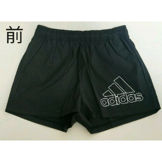 adidas(アディダス)の【デカロゴ！】アディダス ショートパンツ レディース XLサイズ adidas スポーツ/アウトドアのトレーニング/エクササイズ(トレーニング用品)の商品写真