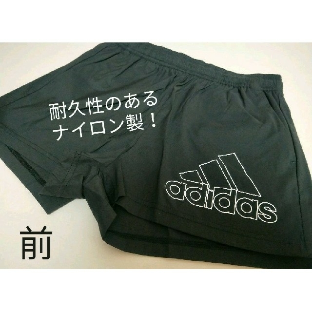 adidas(アディダス)の【デカロゴ！】アディダス ショートパンツ レディース XLサイズ adidas スポーツ/アウトドアのトレーニング/エクササイズ(トレーニング用品)の商品写真