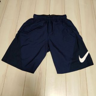 ナイキ(NIKE)の【売約済】NIKE ナイキ ハーフパンツ バスケSサイズ ナイロン ネイビー 紺(バスケットボール)