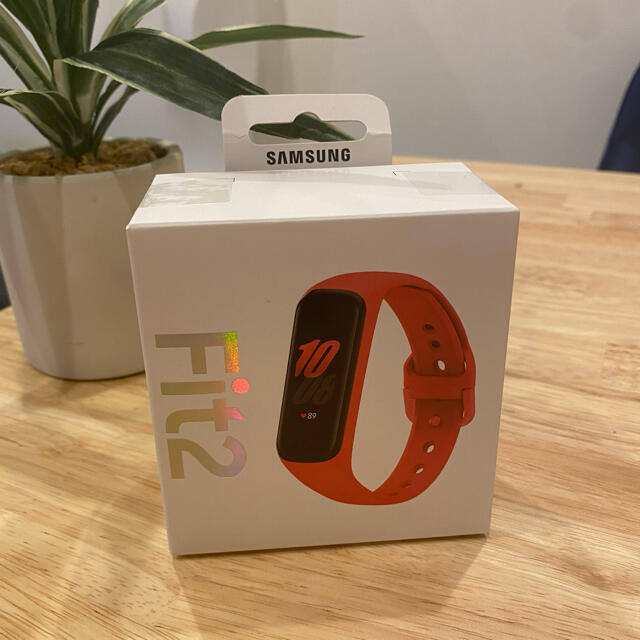 SAMSUNG Galaxy Fit2 スカーレット