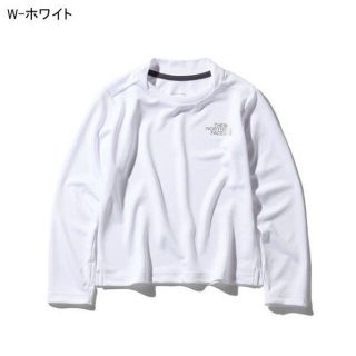 ザノースフェイス(THE NORTH FACE)の（専用）最終価格☆美品☆ノースフェイス☆ロングスリーブＴ☆kids150☆白(Tシャツ/カットソー)