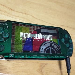 プレイステーションポータブル(PlayStation Portable)のやどんちゃん様専用   PSP  3000  スピリティッドグリーン(携帯用ゲーム機本体)