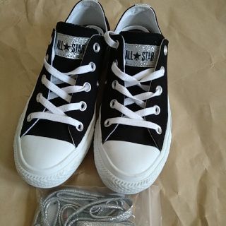 コンバース(CONVERSE)の★美品★　【ＡＢＣマート限定】コンバース　オールスター　ブラック　22.5cm(スニーカー)