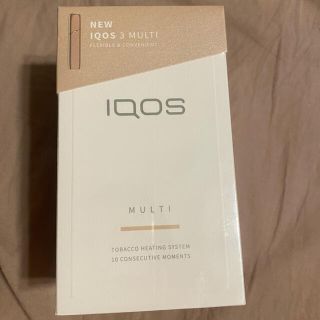 アイコス(IQOS)のIQOS3 MULTI マルチ　ゴールド(タバコグッズ)