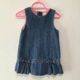 ベビーギャップ(babyGAP)の専用♡GAP♡80 デニムワンピース(ワンピース)