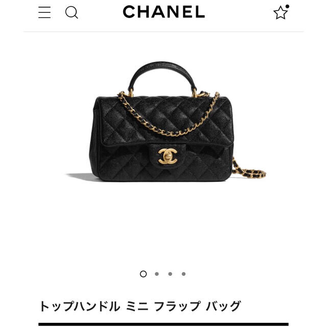 CHANEL最新作♥️トップハンドル ミニフラップバッグ♥️完売品 www ...