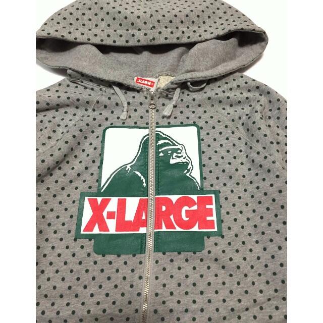 XLARGE エクストララージ 総柄限定ジップパーカーS 2