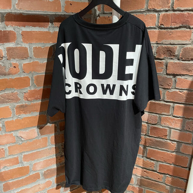 RODEO CROWNS WIDE BOWL(ロデオクラウンズワイドボウル)のビッグボックスロゴTシャツワンピース レディースのワンピース(ひざ丈ワンピース)の商品写真