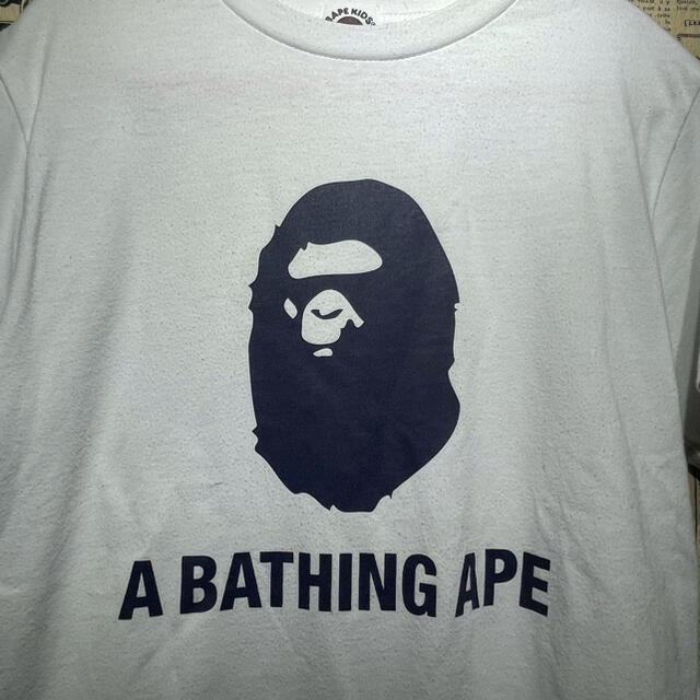 A BATHING APE(アベイシングエイプ)のA BATHING APE BAPE KIDS Tシャツ 140 キッズ/ベビー/マタニティのキッズ服男の子用(90cm~)(Tシャツ/カットソー)の商品写真