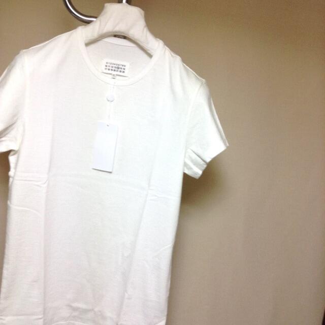 Maison Martin Margiela(マルタンマルジェラ)の新品 50 18aw マルジェラ 無地 Tシャツ 7656 メンズのトップス(Tシャツ/カットソー(半袖/袖なし))の商品写真