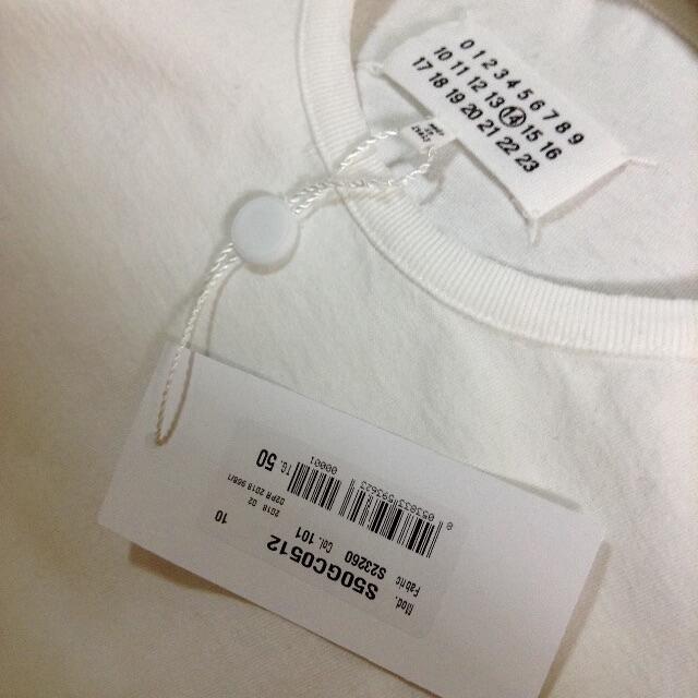 Maison Martin Margiela(マルタンマルジェラ)の新品 50 18aw マルジェラ 無地 Tシャツ 7656 メンズのトップス(Tシャツ/カットソー(半袖/袖なし))の商品写真