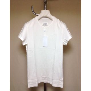 マルタンマルジェラ(Maison Martin Margiela)の新品 50 18aw マルジェラ 無地 Tシャツ 7656(Tシャツ/カットソー(半袖/袖なし))