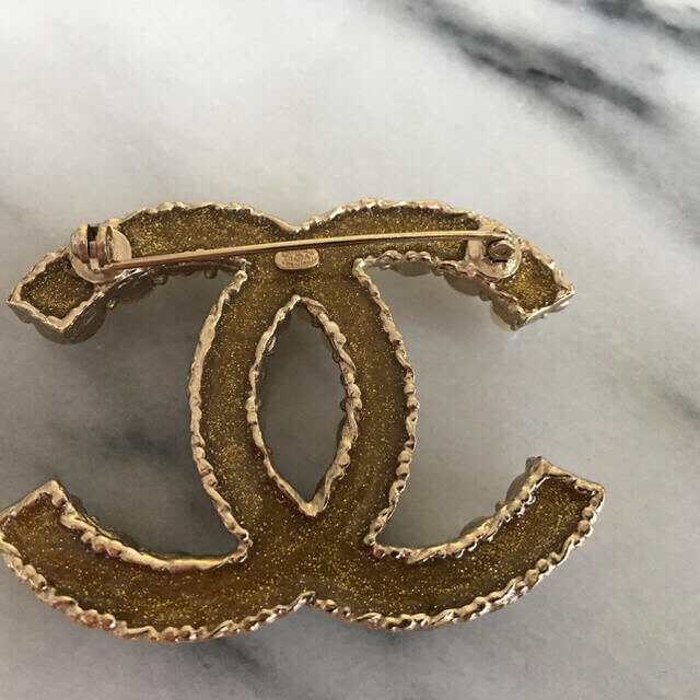 希少 正規 美品 CHANEL シャネル ブローチ 【日本製】