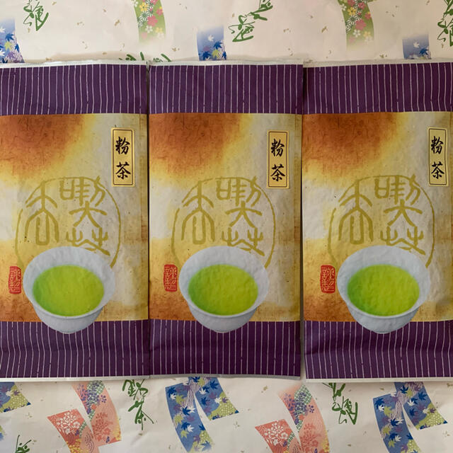 【新茶　長崎県産そのぎ茶】粉茶100g×3袋　緑茶　日本茶 食品/飲料/酒の飲料(茶)の商品写真