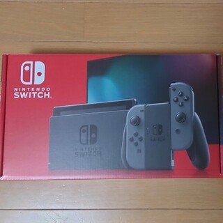 ニンテンドースイッチ(Nintendo Switch)のNintendo Switch 新品　任天堂スイッチ 本体 グレー ニンテンドウ(家庭用ゲーム機本体)