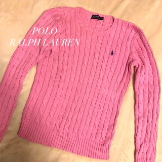 ポロラルフローレン(POLO RALPH LAUREN)の⭐️ケーブルニット　コットン　ラルフローレン(ニット/セーター)