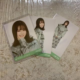 乃木坂46 変形ブラウス 山崎怜奈 生写真 直筆サイン入り