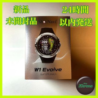 【新品】ゴルフナビ 腕時計タイプ ショットナビ W1 Evolve(その他)