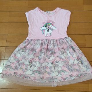 エイチアンドエム(H&M)のH&Mワンピース１２０センチused(ワンピース)