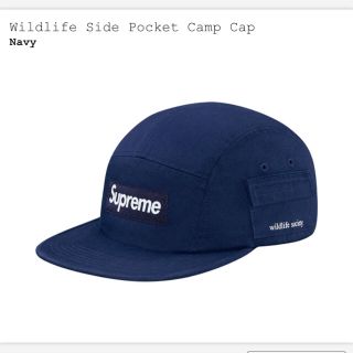 シュプリーム(Supreme)のsupreme wildlife Side Pocket Camp Cap(キャップ)